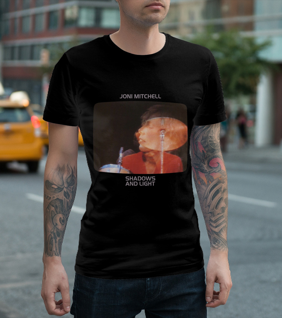 Joni Mitchell Shadows And Light Live Performance Imagery JNMC 09 T-Shirt