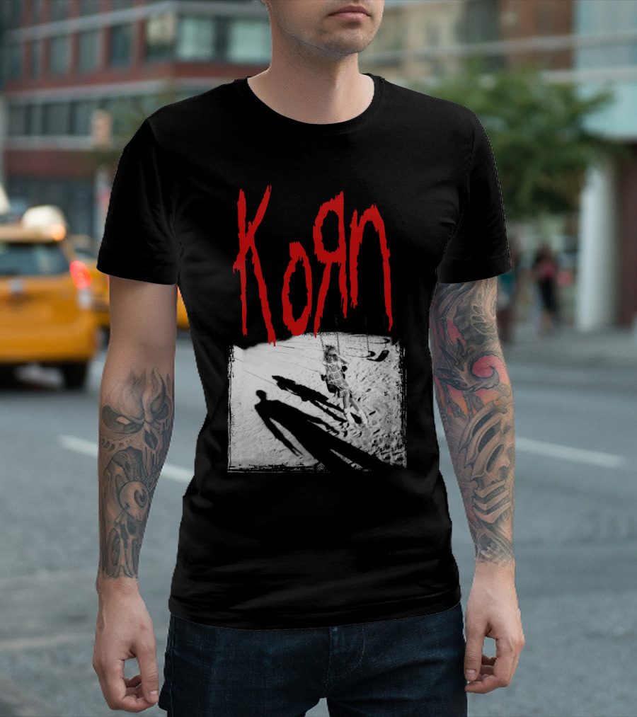 Korn Playground Shadows Vintage Style T-Shirt