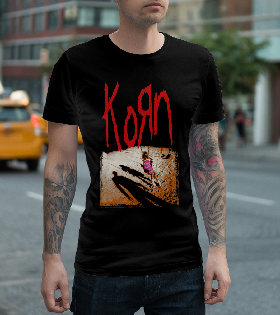 Korn Life is Peachy Shadowed Swing 08 T-Shirt