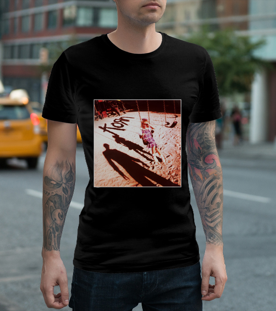 Korn Playground Shadow Swing Пословица T-Shirt