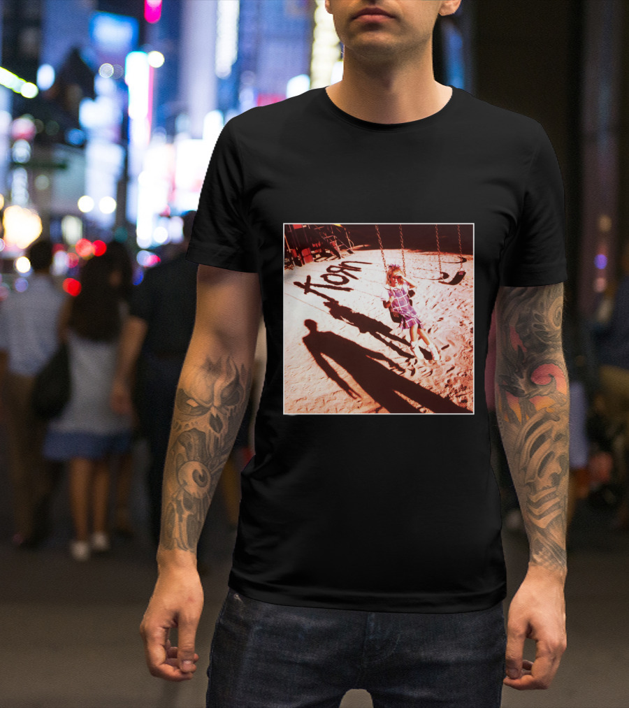 Korn Playground Shadow Swing Пословица T-Shirt