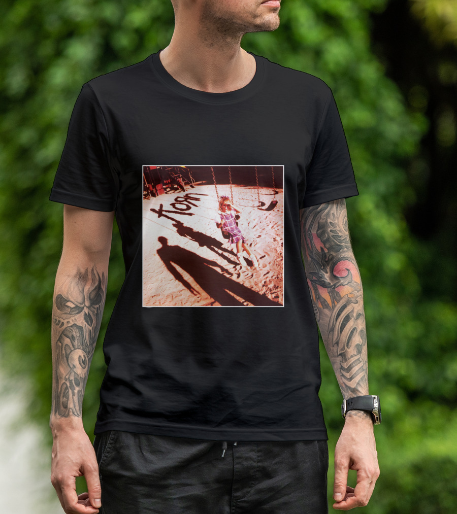 Korn Playground Shadow Swing Пословица T-Shirt