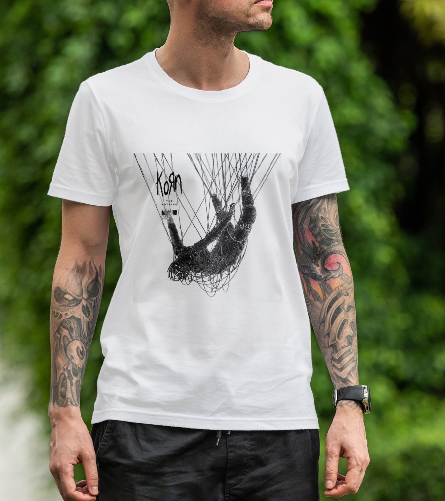 Korn The Nothing 16 String Covered Figure T-Shirt