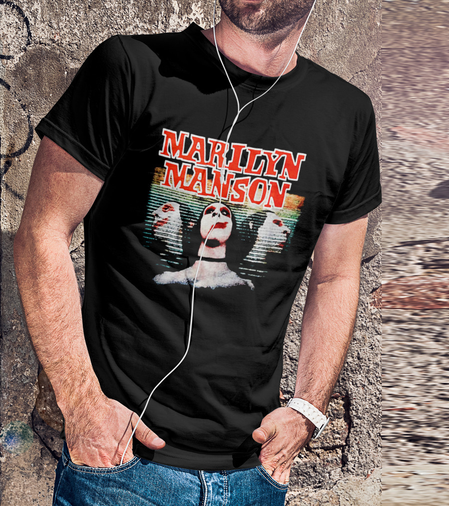 Marilyn Manson Three Faces T-Shirt