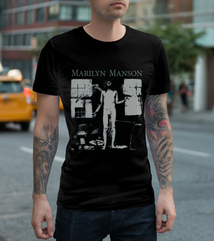 Marilyn Manson Mms 13 Angelic Figure T-Shirt