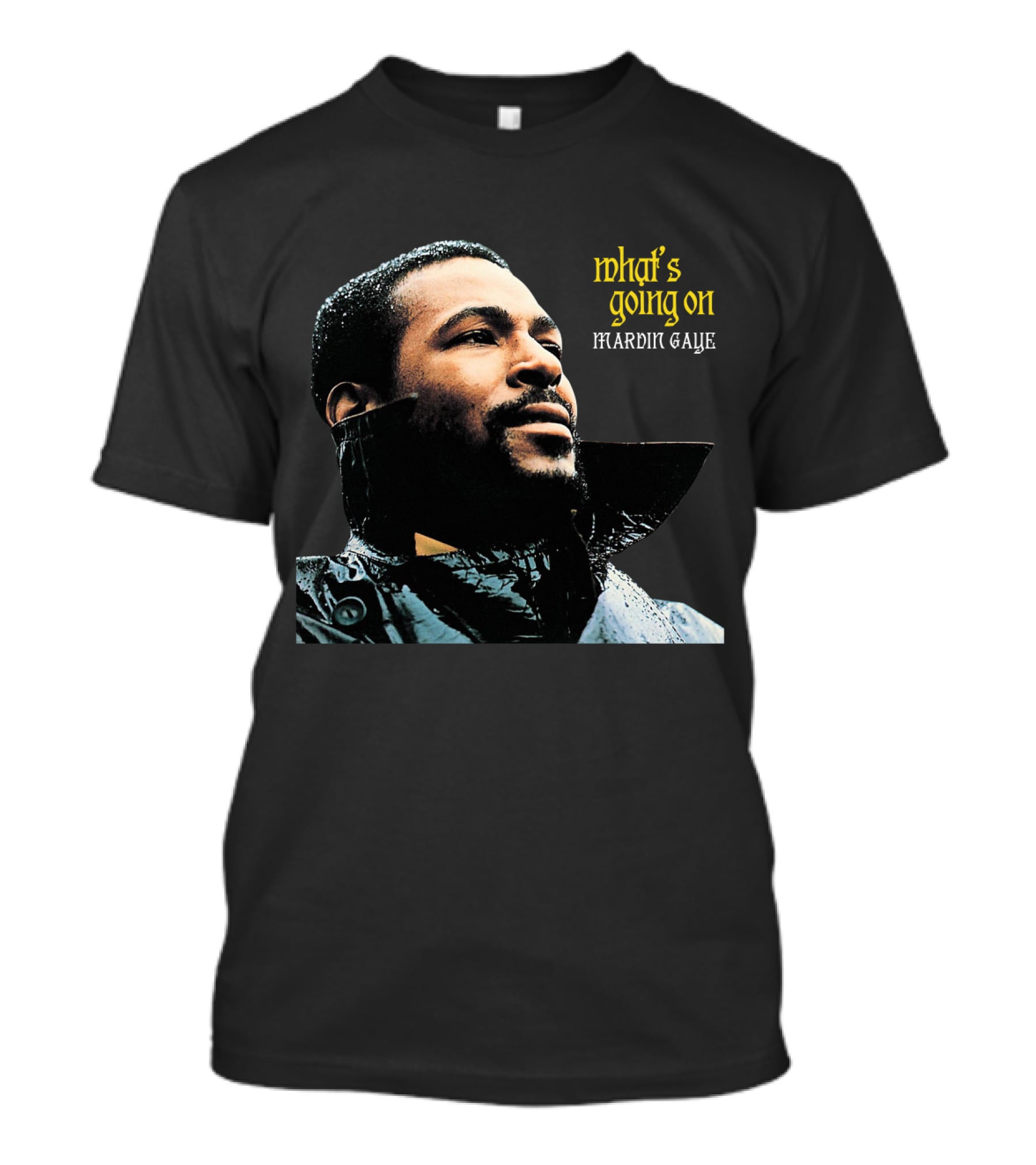 Marvin Gaye What's Going On Mvg 05 Album Cover T-Shirt