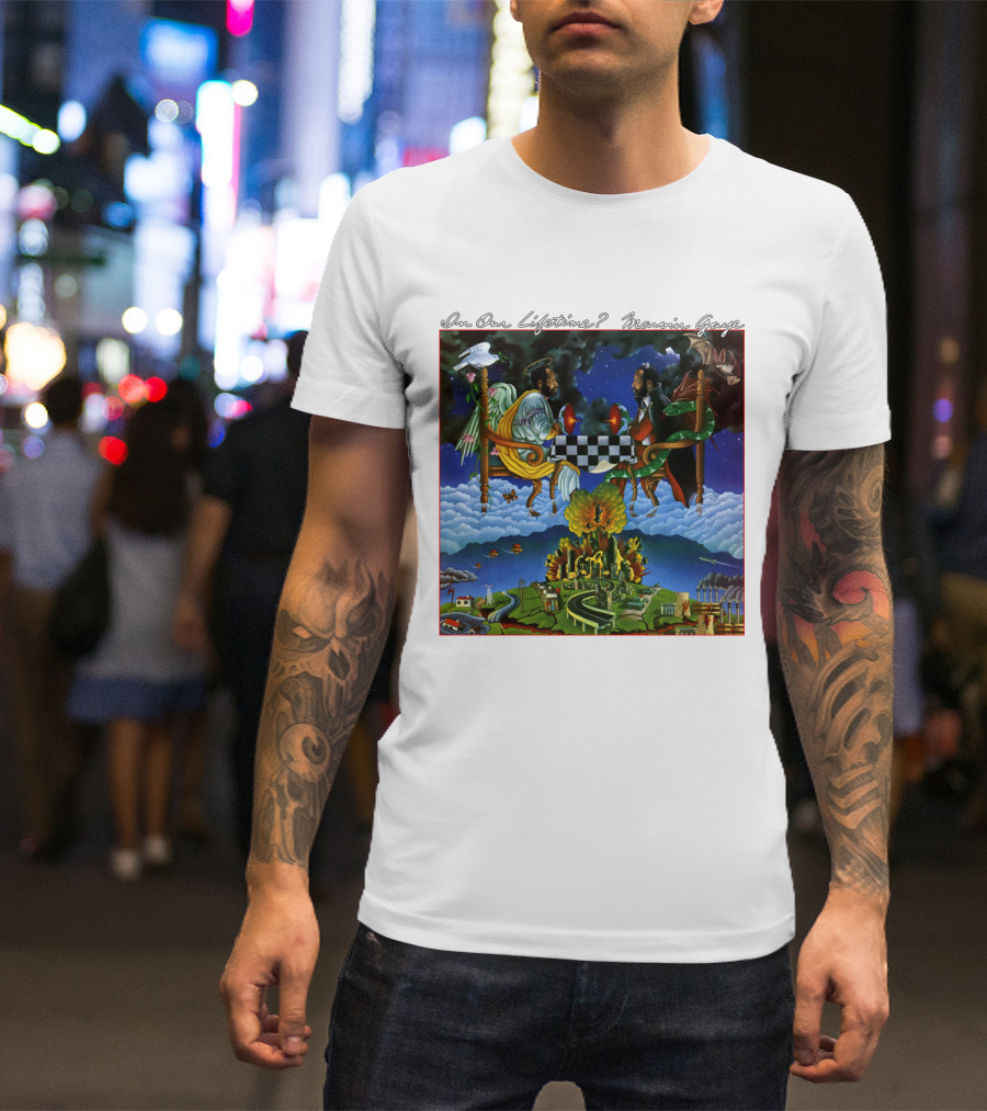 In Our Lifetime Marvin Gaye Album T-Shirt