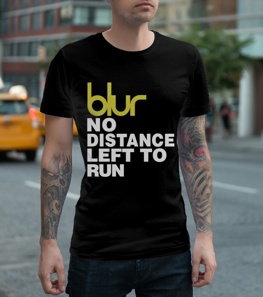 Blur No Distance Left to Run 02 T-Shirt