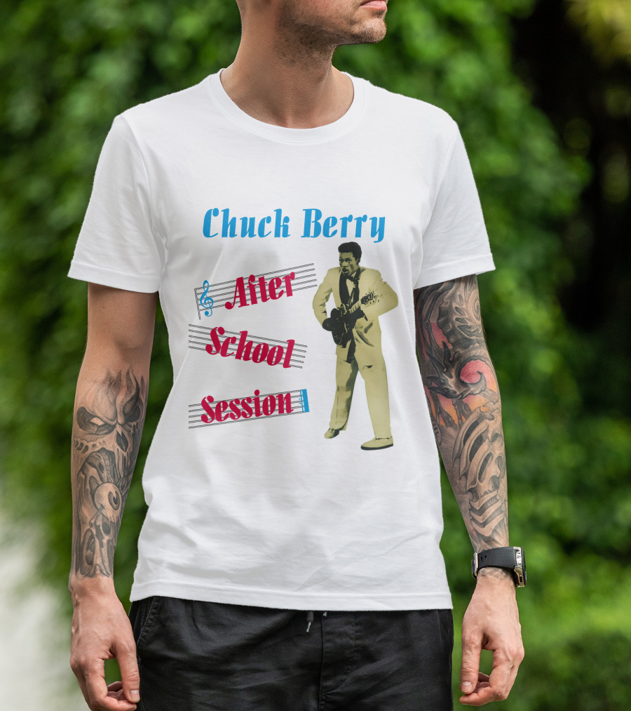 Chuck Berry After School Session Music Legend T-Shirt