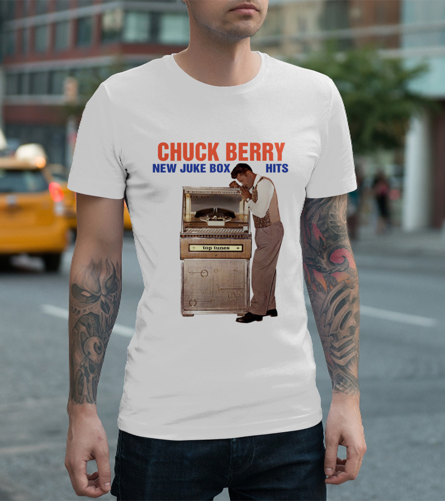 CHUCK BERRY NEW JUKE BOX HITS Juke Box Top Tunes T-Shirt