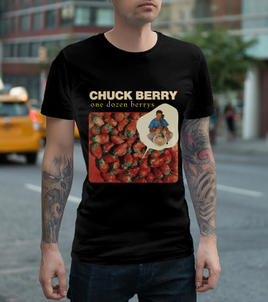 CHUCK BERRY One Dozen Berrys CBR 09 Strawberry Collection T-Shirt