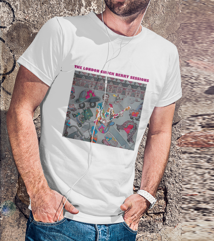 The London Chuck Berry Sessions Colorful Psychedelic Music T-Shirt