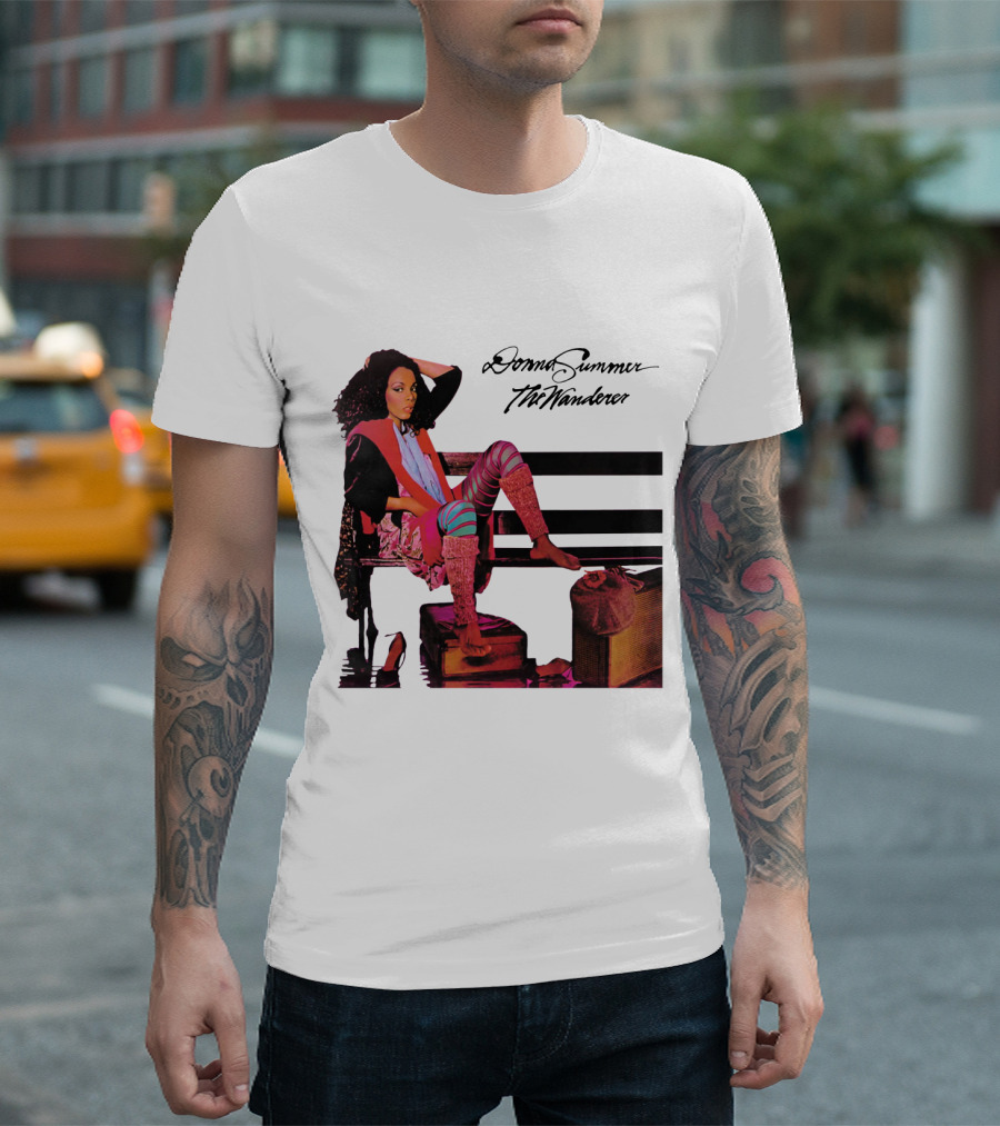 Donna Summer The Wanderer Album Cover T-Shirt