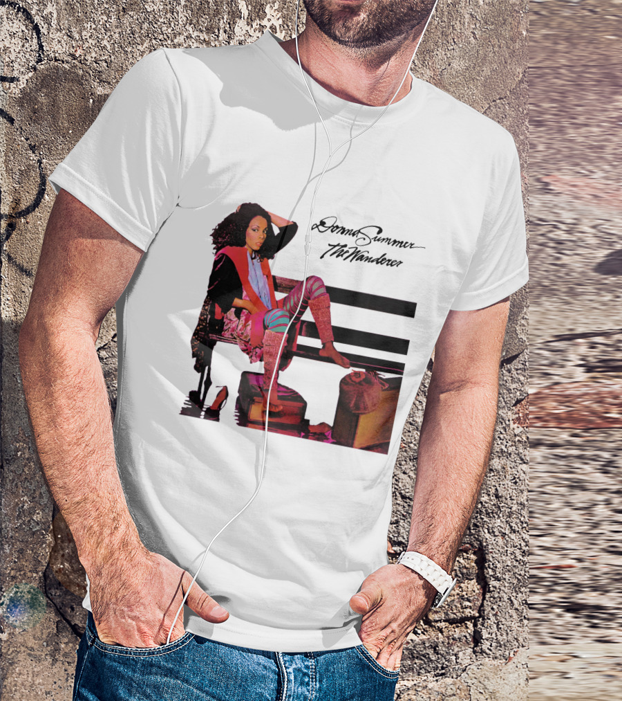 Donna Summer The Wanderer Album Cover T-Shirt