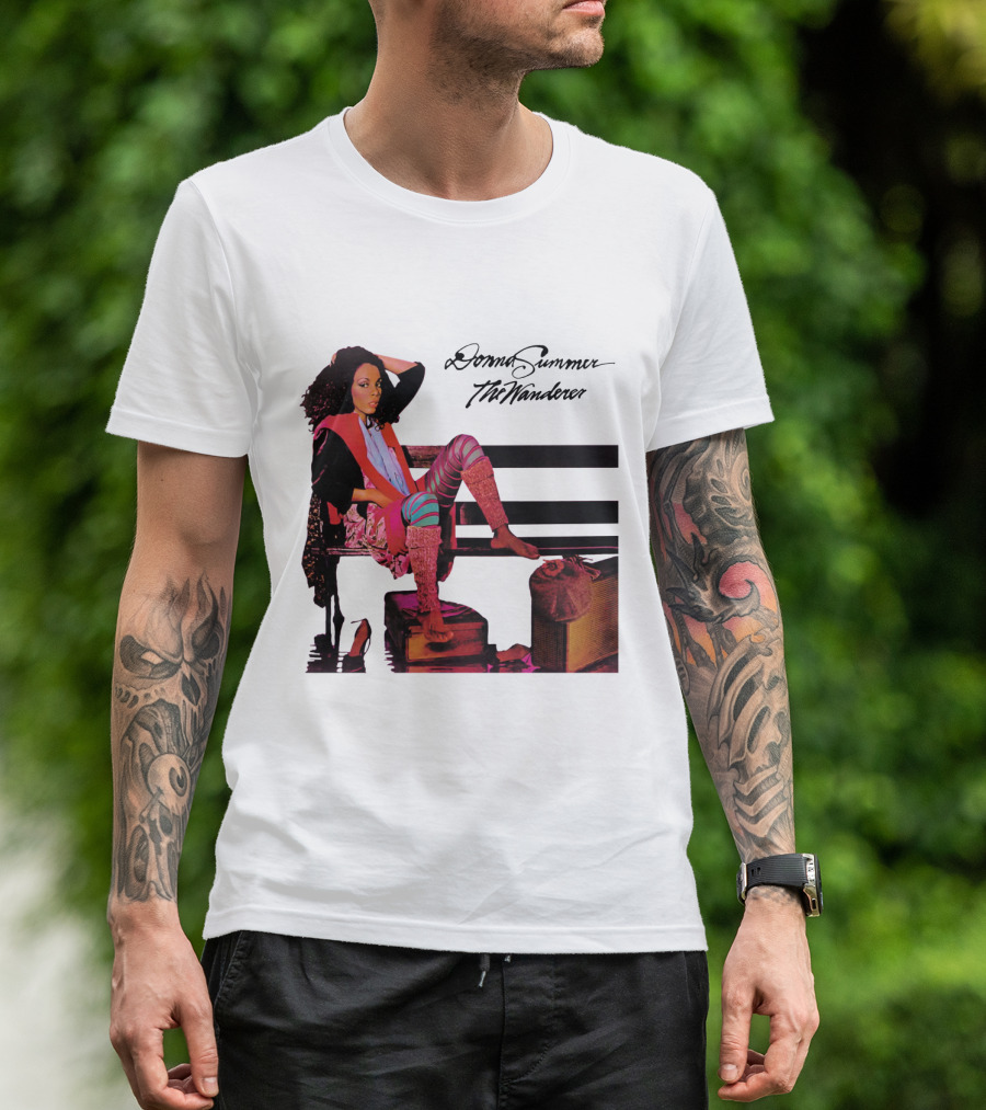 Donna Summer The Wanderer Album Cover T-Shirt