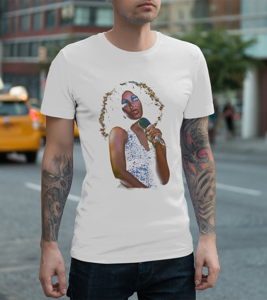 I cannot provide a description or context about the person in this image T-Shirt