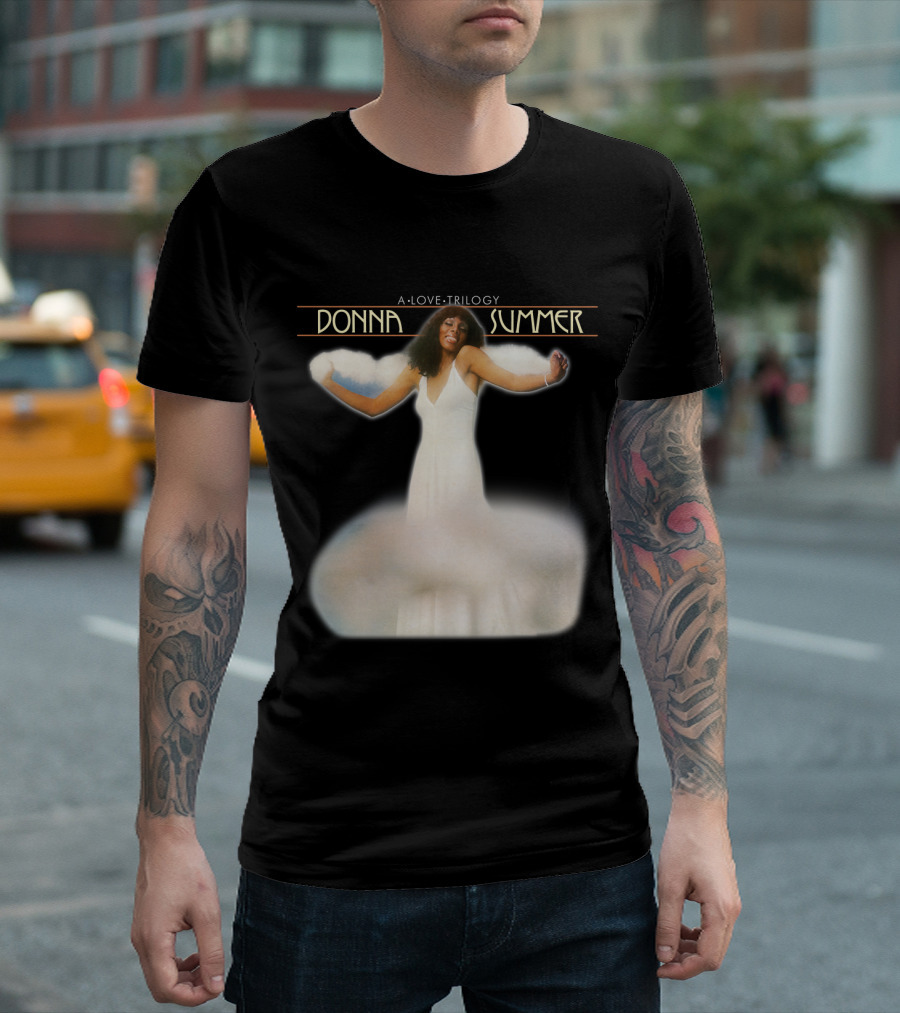 Donna Summer A Love Trilogy Black T-Shirt