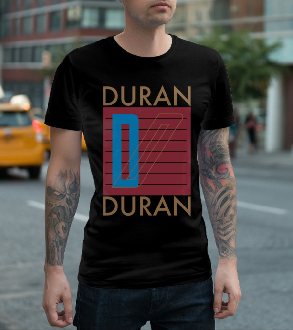 Duran Duran Iconic Logo Design Vintage Style T-Shirt