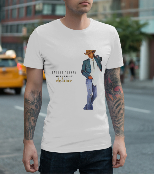 DWIGHT YOAKAM Hillbilly DeLuxe Cowboy T-Shirt
