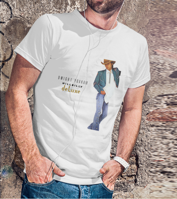 DWIGHT YOAKAM Hillbilly DeLuxe Cowboy T-Shirt