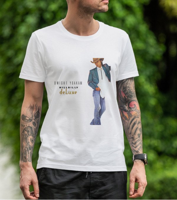 DWIGHT YOAKAM Hillbilly DeLuxe Cowboy T-Shirt