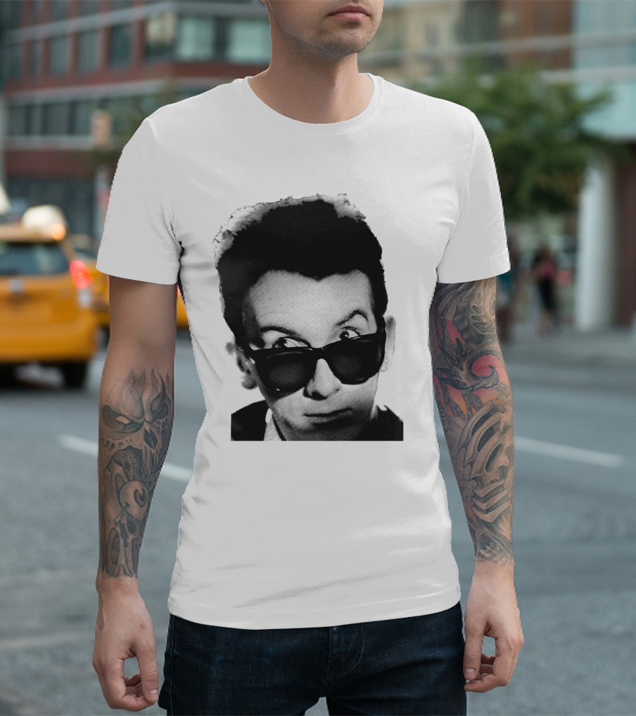 Evctl 03 Black And White Sunglasses T-Shirt