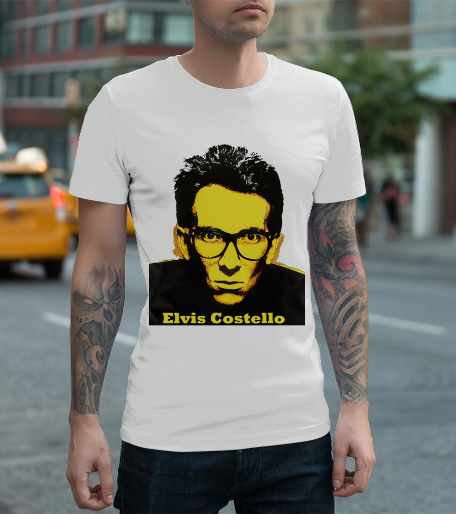 Elvis Costello Evctl 02 Portrait T-Shirt