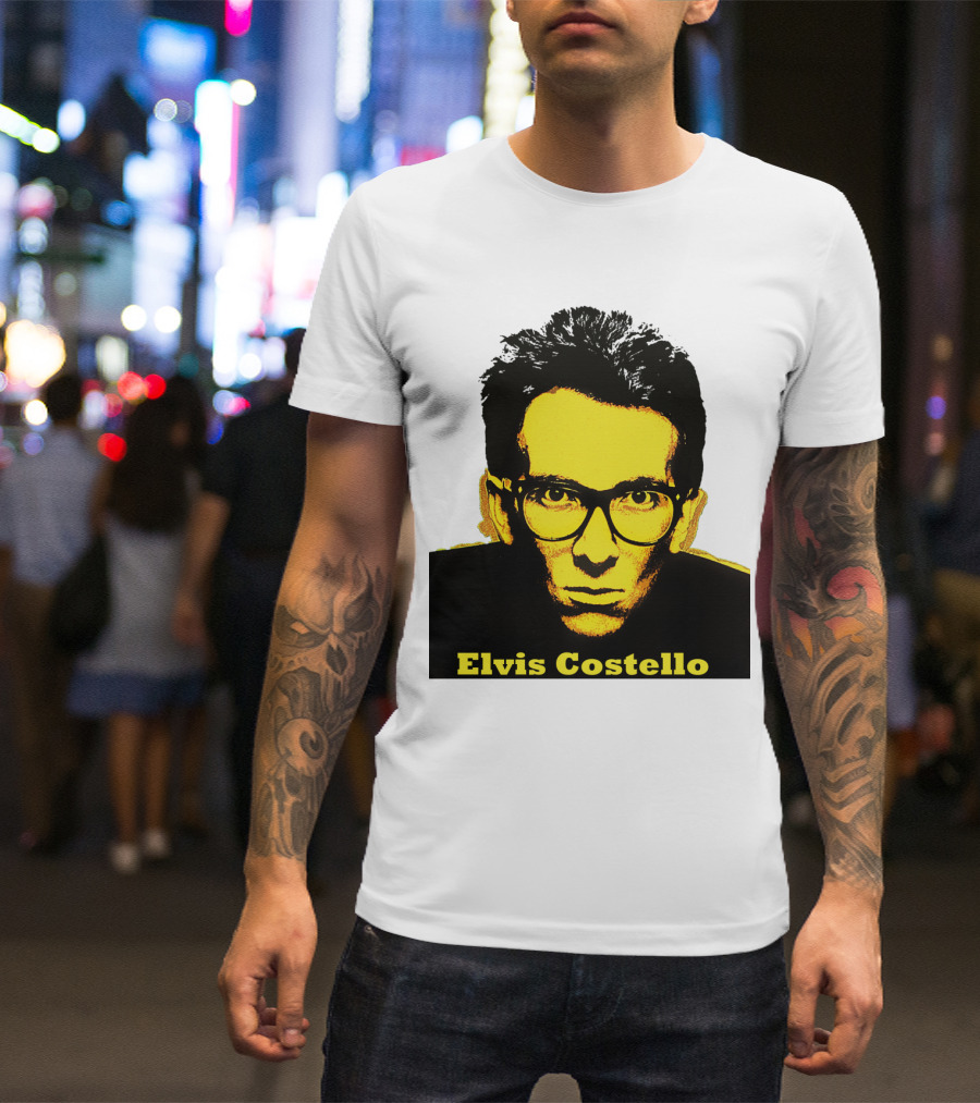 Elvis Costello Evctl 02 Portrait T-Shirt