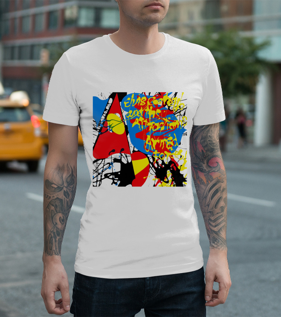 Elvis Costello And The Attractions Armed Forces T-Shirt