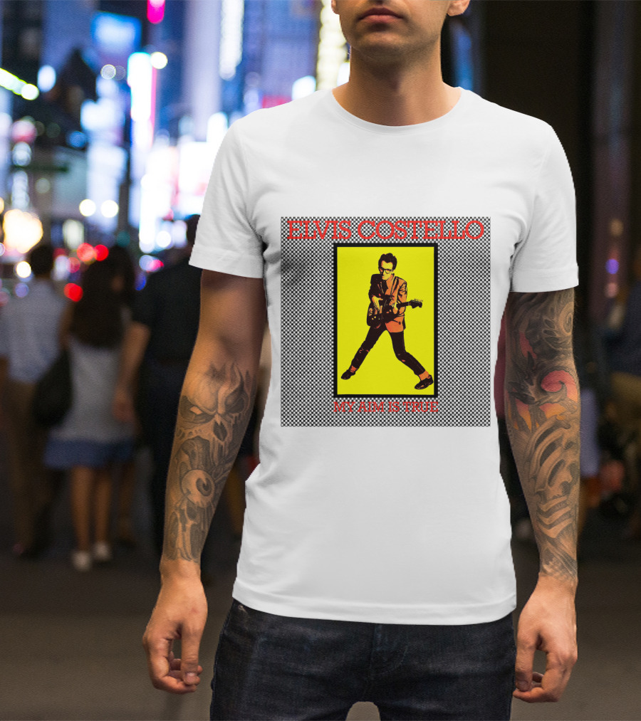 Elvis Costello My Aim Is True EVCTL 12 T-Shirt