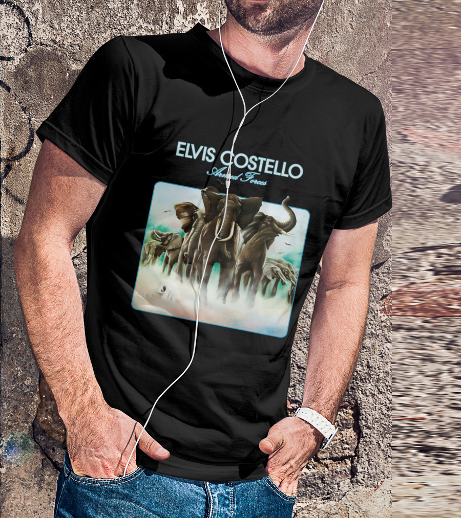 Elvis Costello Armed Forces Elephant T-Shirt