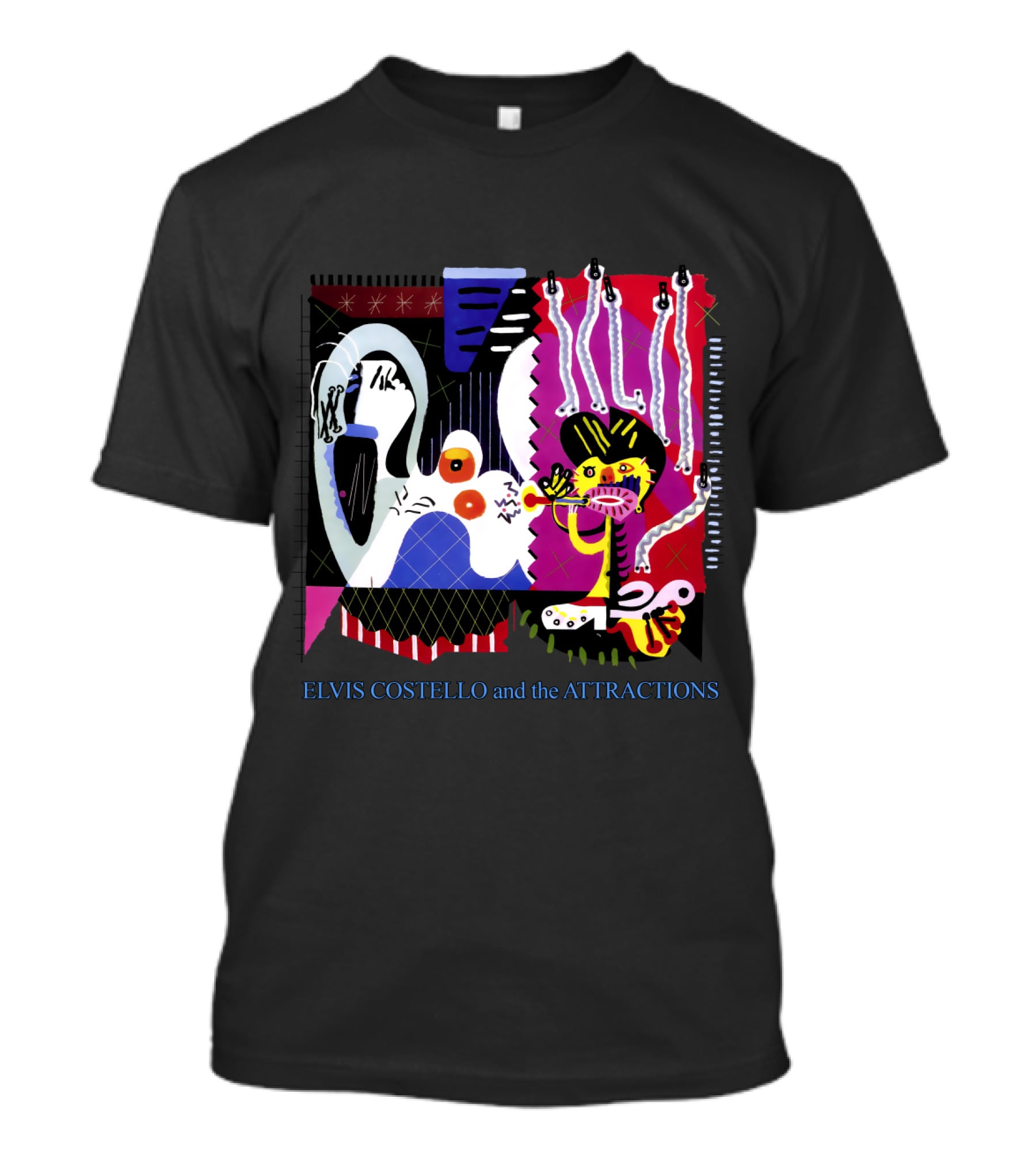 ELVIS COSTELLO And The ATTRACTIONS Imperial Bedroom Album Cover T-Shirt
