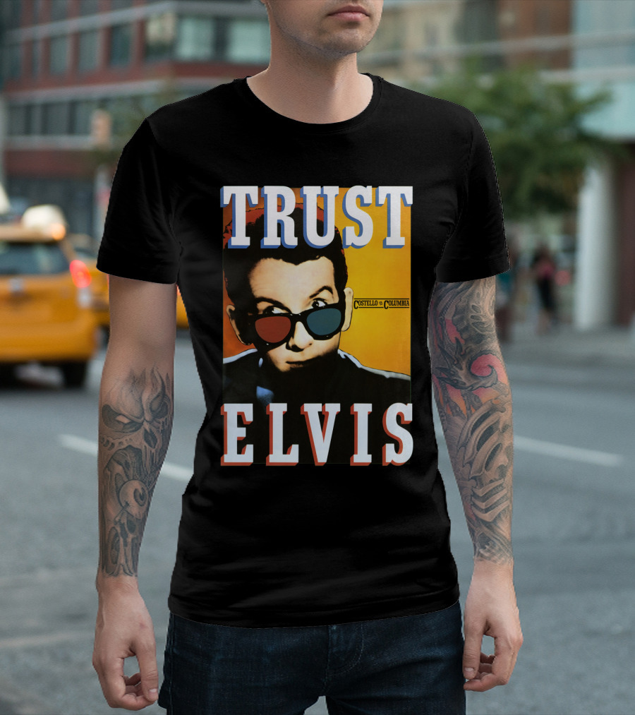Trust Elvis Costello Columbia 35 T-Shirt
