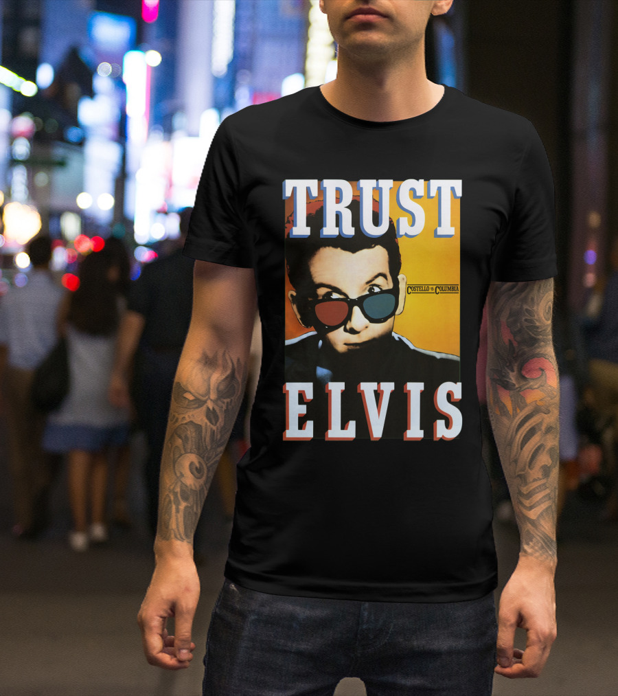 Trust Elvis Costello Columbia 35 T-Shirt