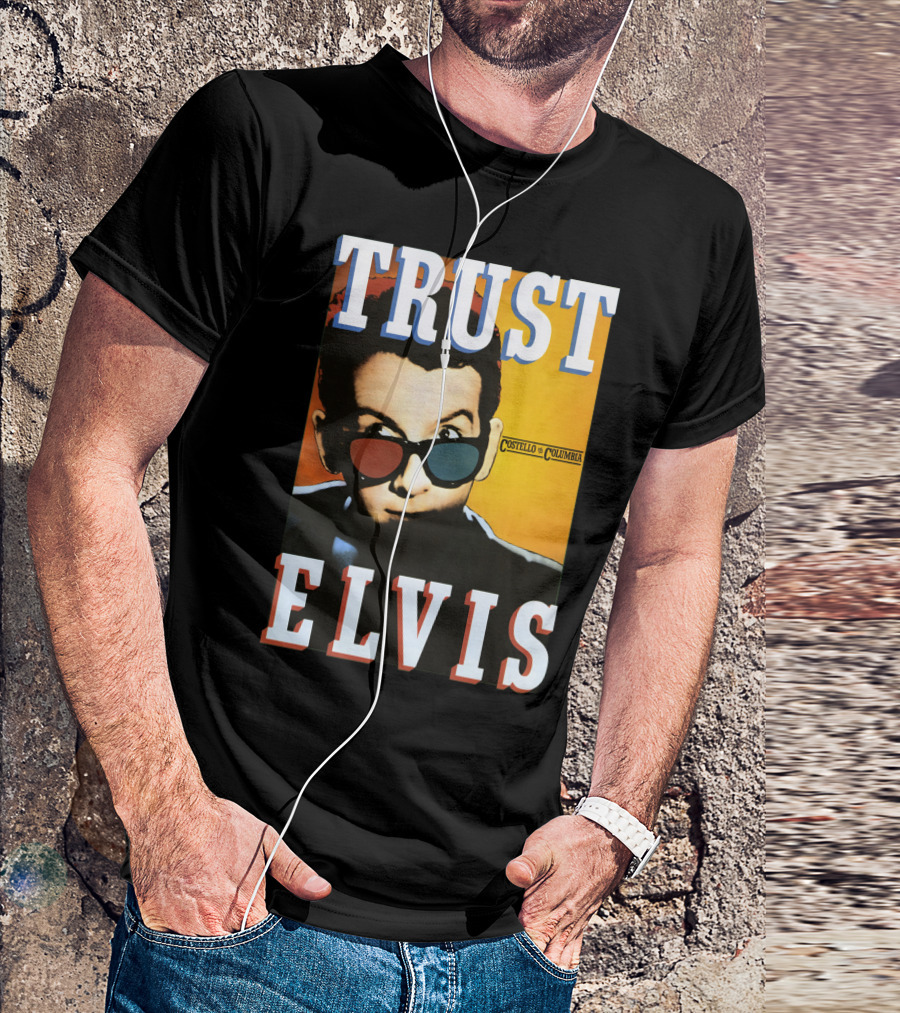 Trust Elvis Costello Columbia 35 T-Shirt