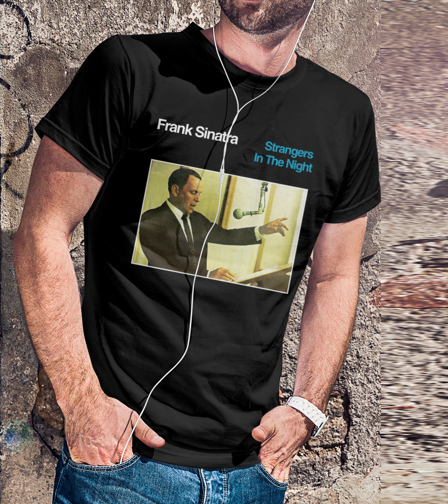 Frank Sinatra Strangers In The Night Classic Album Cover T-Shirt