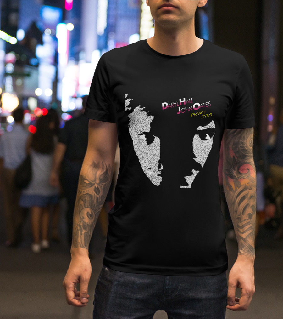 Daryl Hall John Oates Private Eyes 07 T-Shirt