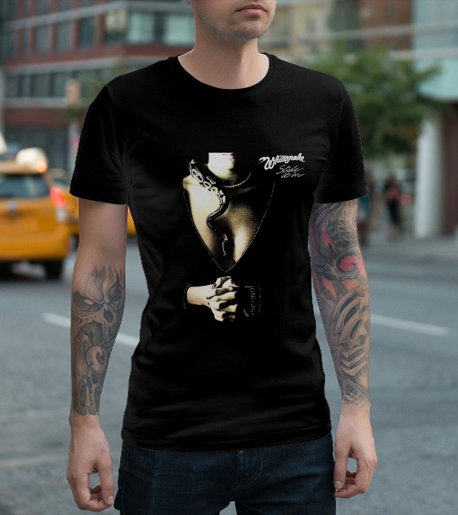 Whitesnake Slide It In Album Cover Art WSN 09 T-Shirt