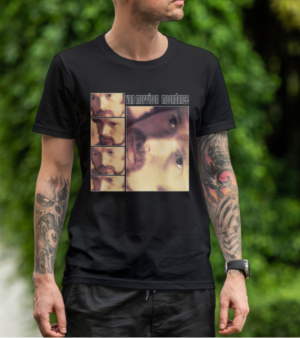 Van Morrison Moondance Album Cover Montage T-Shirt