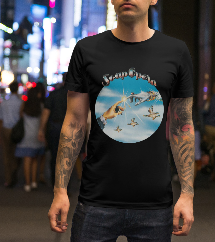 TKK 11 Soap Opera Surrealist Sky And Hands With Ducks Vision T-Shirt