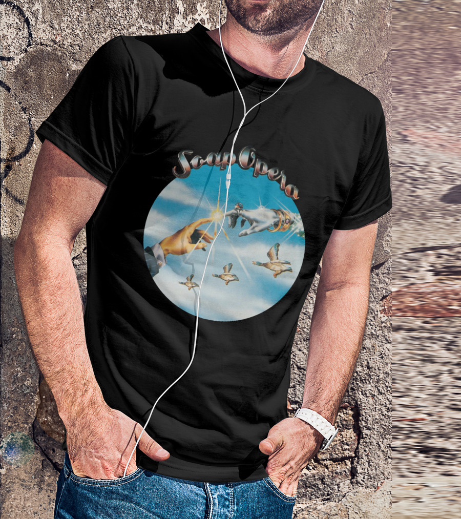 TKK 11 Soap Opera Surrealist Sky And Hands With Ducks Vision T-Shirt