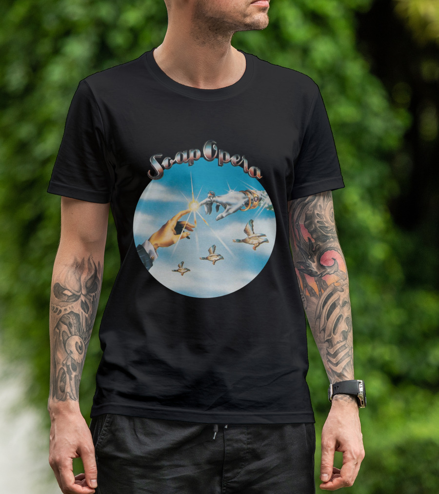 TKK 11 Soap Opera Surrealist Sky And Hands With Ducks Vision T-Shirt