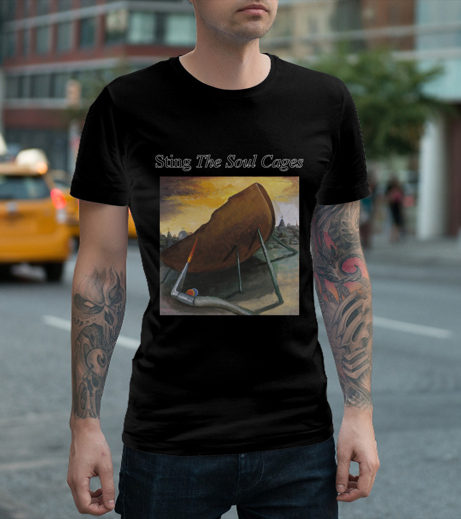 Sting The Soul Cages Album Artwork Painting T-Shirt