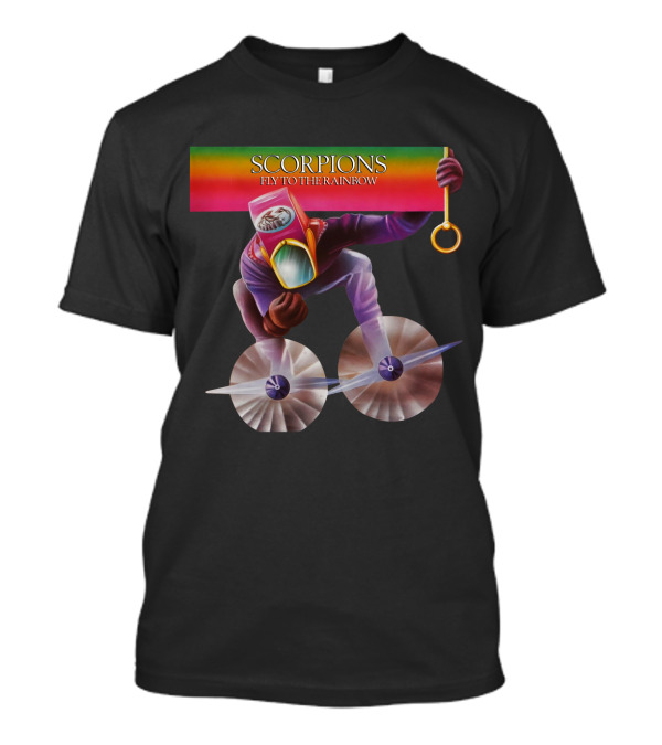 Scorpions Fly To The Rainbow Album Cover Artwork Scp T-Shirt