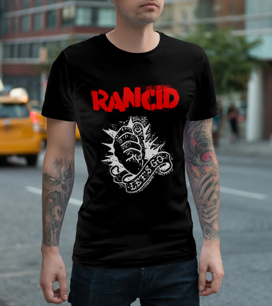 Rancid Let's Go Fist Punk T-Shirt
