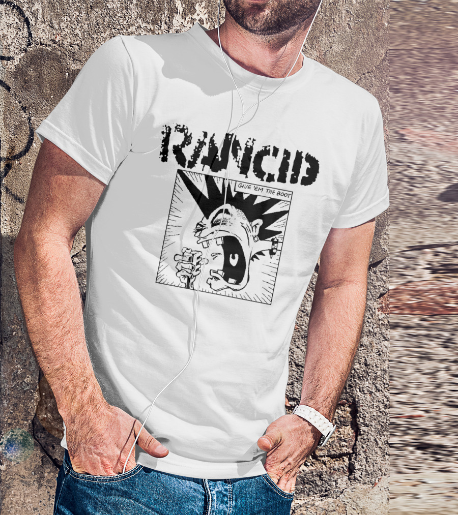 Rancid Give 'Em The Boot Punk Rock T-Shirt