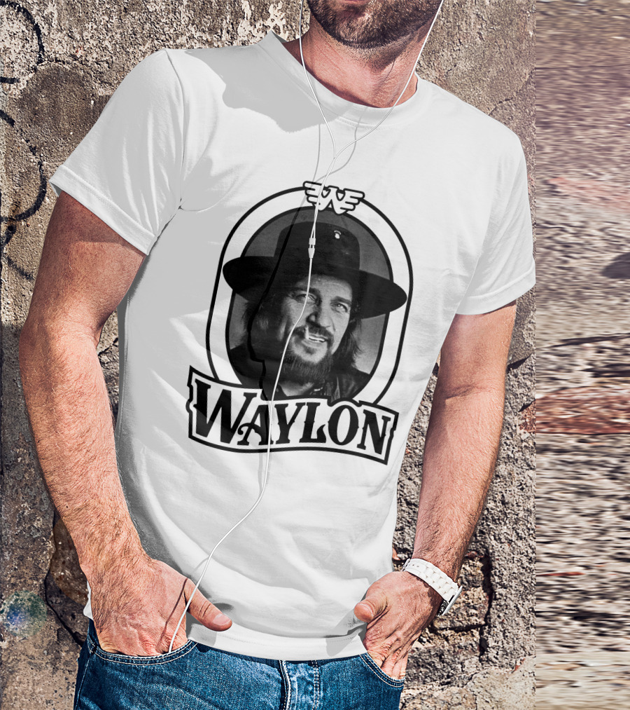 Waylon Jennings Country Music Legend T-Shirt