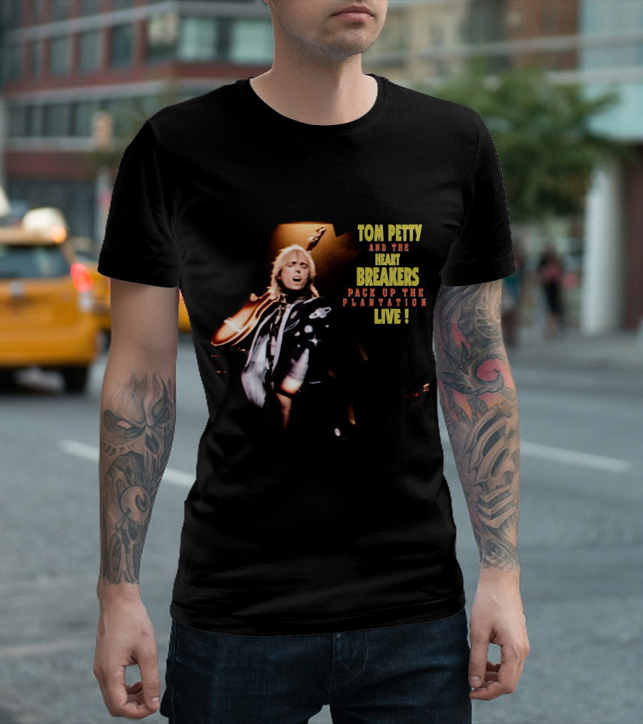 Tom Petty And The Heartbreakers Pack Up The Plantation Live T-Shirt