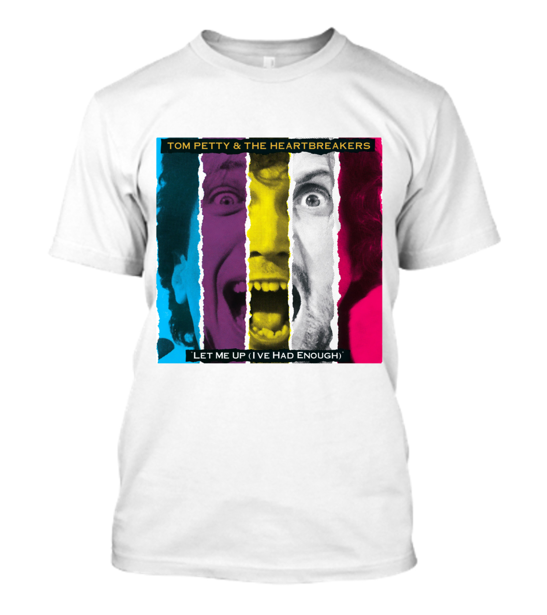 Tom Petty And The Heartbreakers Let Me Up (I've Had Enough) Album Cover T-Shirt