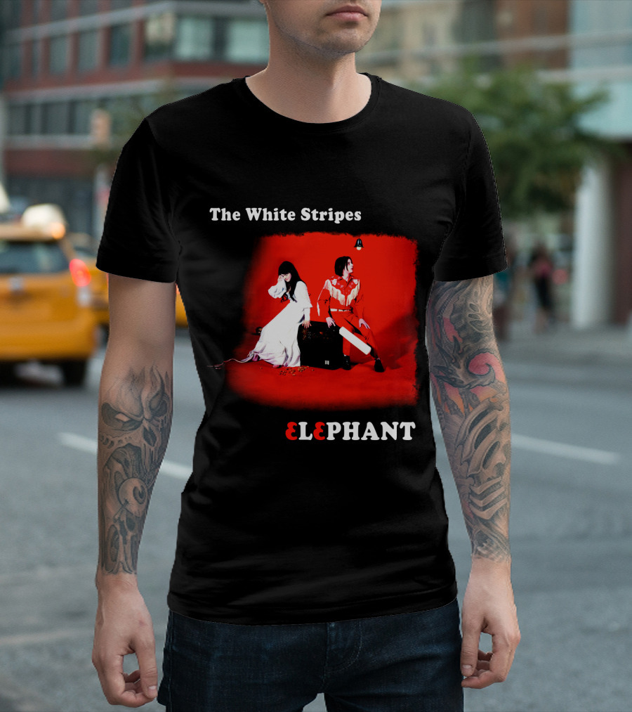 The White Stripes Elephant TWS 05 T-Shirt